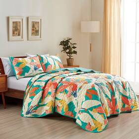Esca 843688118816 Laelia Luxury 3 Piece Bedspread