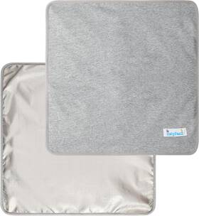 Est96a1 Estyfanz Gray Faraday Blanket - 1 Piece Emf Blocker For Home 18x18 Inch Silver