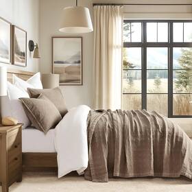 Evergracehome 850062217997 Stonewashed Cotton Quilt Set King Size Ultra Soft Oversized Bedspread Coverl