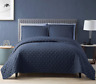 Exusa9ab1bl2qu Exq Home Quilt Set Full Queen Size Navy 696231951305