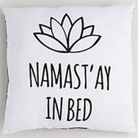 Bzaa0090bs05 Faceyee Namastftay In Bed Throw Pillow Covers Bedding Decorations Sham Pillowca