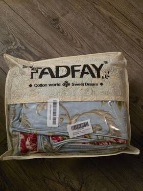 X001x3vnn7 Fadfay Shabby Floral Multicolor Bedspread Full Size 4 Piece Set
