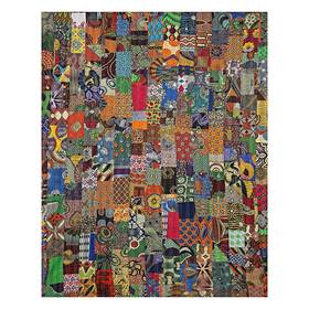 Fashionshopmart 732460544090 Kantha Quilt Twin Size Hippie Handmade Patch Work Bohemian Cotton Bedspreads