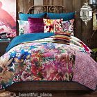 Florabella Tracy Porter 3-pc Poetic Wanderlust Leandre Queen Quilt Set Blue Purple Bohemian Chic Floral 783048937315