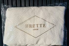 Frette 053874060832 Geometrics 100% Cotton King Coverlet Pine Seed 795