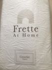 Frette Nwt At Home White Cotton Rena Coverlet Queen