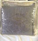 Frette Queen Embroidered Coverlet Dolomite