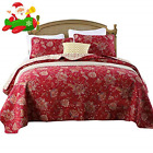 Fskp01 Amwan Luxury Floral Quilt Coverlet Set King Vintage 6469063946887