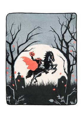 Fun.com 889851290767 Headless Horseman Throw Blanket