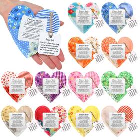 Cho-fuweave-1593 Fuweave 24 Pcs Mini Prayer Quilts With Cross Christmas Christian Gift Pocket Q