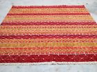 1061..royal Gabbeh 6-5 Ft Knotted Woollen Hand Bokhara Carpet..6-6