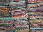 Gar-0360 Handmade Pieces Mix Lot Whole Sale Tribal Kantha Quilts Vintage