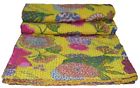Gdr0306 Handmade Indian Vintage Kantha Quilt Queen Cotton Blanket Bedspreads Throw
