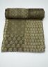 Gdrs0141 Handmade Indian Twin Patchwork Print Kantha Quilt Cotton Bedding Bedspread
