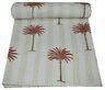 Gdrs0327 Handmade Indian Hand Block Print Kantha Quilt Palm Tree Twin
