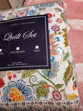 Geneva 676047331119 Full Quilt Set New