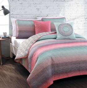 Geneva Home Fashion 841323105931 Avondale Manor 5-piece Cypress Quilt Set King Comforter Lightweig