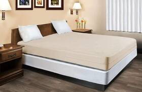 Comin16ju019958 Gilbins 100% Natural Cotton Fleetwood Mattress Cover Zips Around The