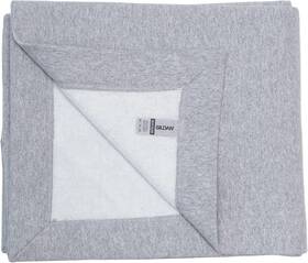 G18900 Gildan Heavy Blend Fleece Blanket Style Sport 50 Inch X 60ftft Grey