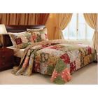 Gl-0810a Greenland King Size Piece Patchwork Pattern Cotton Bedspread 636047271501