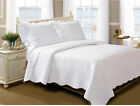 Gl-1405amst Greenland Home Fashions Twin Quilt Set White Preshrunk 0636047338600