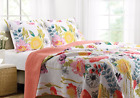 Gl-1408amsq Greenland Home Watercolor Dream Quilt Set Multi 636047333711