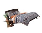 Gl-1510jmsq Greenland Home Piece Medina Quilt Set Saffron 636047347916