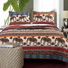 Gl-1609bmsk Barefoot Bungalow Kandula Reversible Quilt Set