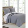 Gl-1612bmst Generic Global Trends Perrin Gray Quilt Set Twin 636047379108
