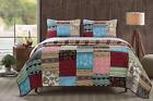Gl-1703ems Barefoot Bungalow By Greenland Home Fashions Piece Bohemian Dream Quilt
