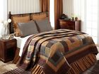 Gold Bed Lewiston Quilt Set Bedding Queen Red Blue Crimson Patchwork 4pc