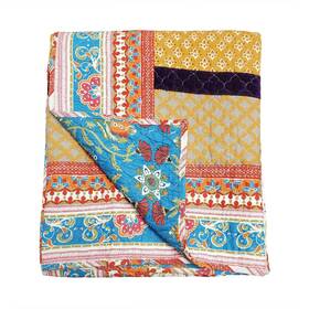 Greenland Home 636047357755 Thalia Quilted Cotton Throw
