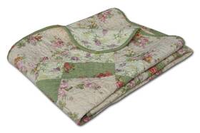 Greenland Home 885210736808 Bliss Throw Blanket Full Ivory