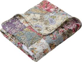Greenland Home Fashions 313100773775 Blooming Prairie Quilted Patchwork Throw