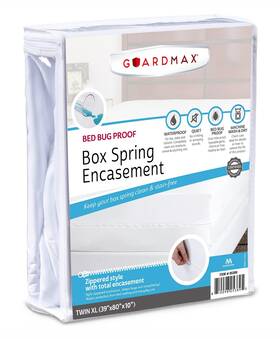 5389 Guardmax Premium Box Spring Cover - Twin Xl Size Waterproof And Bed Bug Proof