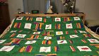 Handmade Embroidered Dinosaur Quilt Dinosaurs