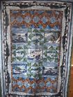60xx86 Handmade Quilt Tan Wildlife Size Wolf. 60xx86. Blue Missouri