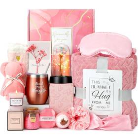 Heusbp002 Hangerspace Relaxing Spa Care Package With Rose For Women Valentines Day Gifts Her New