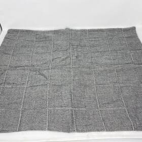 Hearth & Hand 191908180090 And Magnolia Windowpane Matelasse Sham Brand New Grey Standard