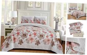 Home Collection 665752456477 3pc King/cal King Over Size King/california Coral