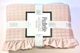 Home Goods 691989006437 Piubelle Piu Belle Portugal 100% Cotton-hotel Luxury Matelasse All Season Li