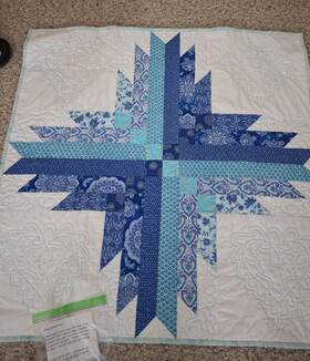 Bmwh3636 Homemade Astrodelic Star Wall Hanging/table Topper