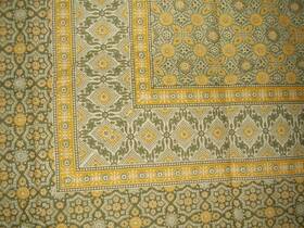 Hs1304t-yel Homestead Moroccan Foulard Tapestry Cotton Spread 106 Inch X 70 Twin Yellow