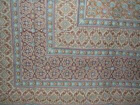 Hs1305-blu Homestead Moroccan Foulard Tapestry Cotton Bedspread 108 Inch X 88 Full-queen Blue