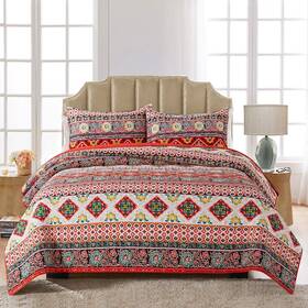 Honeilife 723497504508 King Size Quilt Set - 3 Piece Cotton Bedspreads Coverlet Lightweight Bedcover