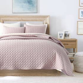 Horimote Home 759973702342 Quilt King Size Light Pink Lightweight For Summer Ultra-soft Microfibe