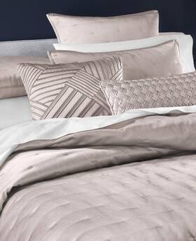Hotel Collection 194137415254 Glint 3-pc. Coverlet Set King Blush
