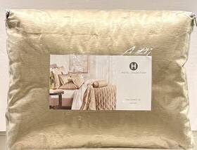 Hotel Collection 766390614851 Glint King Quilted Coverlet And Shams 3pc Set Gold