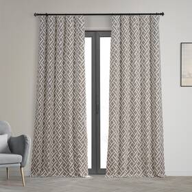 Prct-d07-96 Hpd Half Price Drapes Modern Geometric Printed Curtains 96 Inches Long Luxury