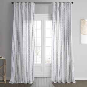 Prct-d213c-108 Hpd Half Price Drapes Abstract Striped Printed Curtains 108 Inches Long Luxur